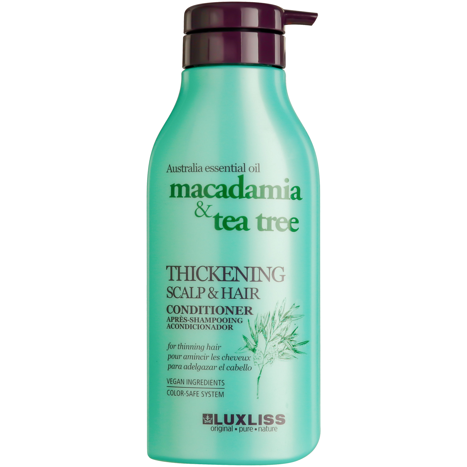 Luxliss Macadamia&Tea Tree кондиционер для волос, 500 мл