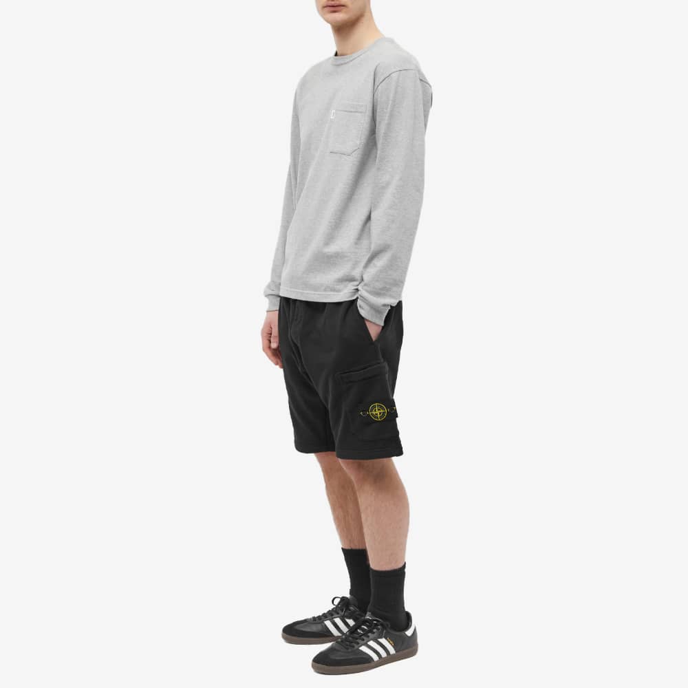 Шорты Stone Island Garment Dyed Sweat Short – заказать из-за