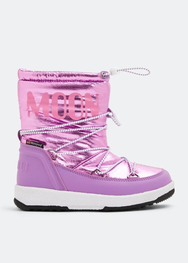 

Ботинки MOON BOOT ProTECHt boots, розовый