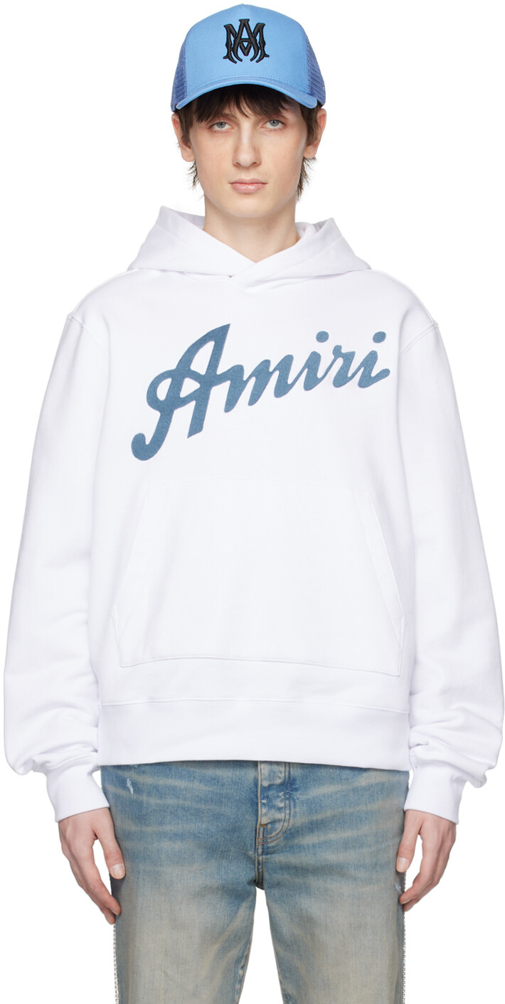 

Белая толстовка с капюшоном «Калифорния» AMIRI