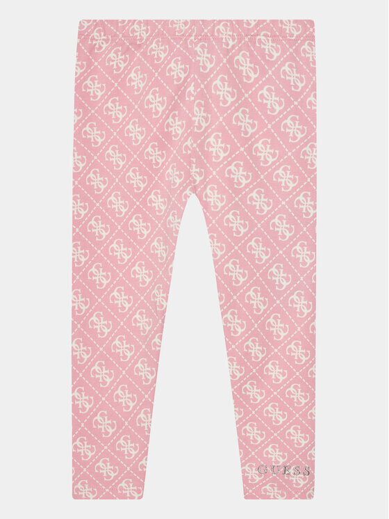 

Леггинсы узкого кроя Guess, розовый