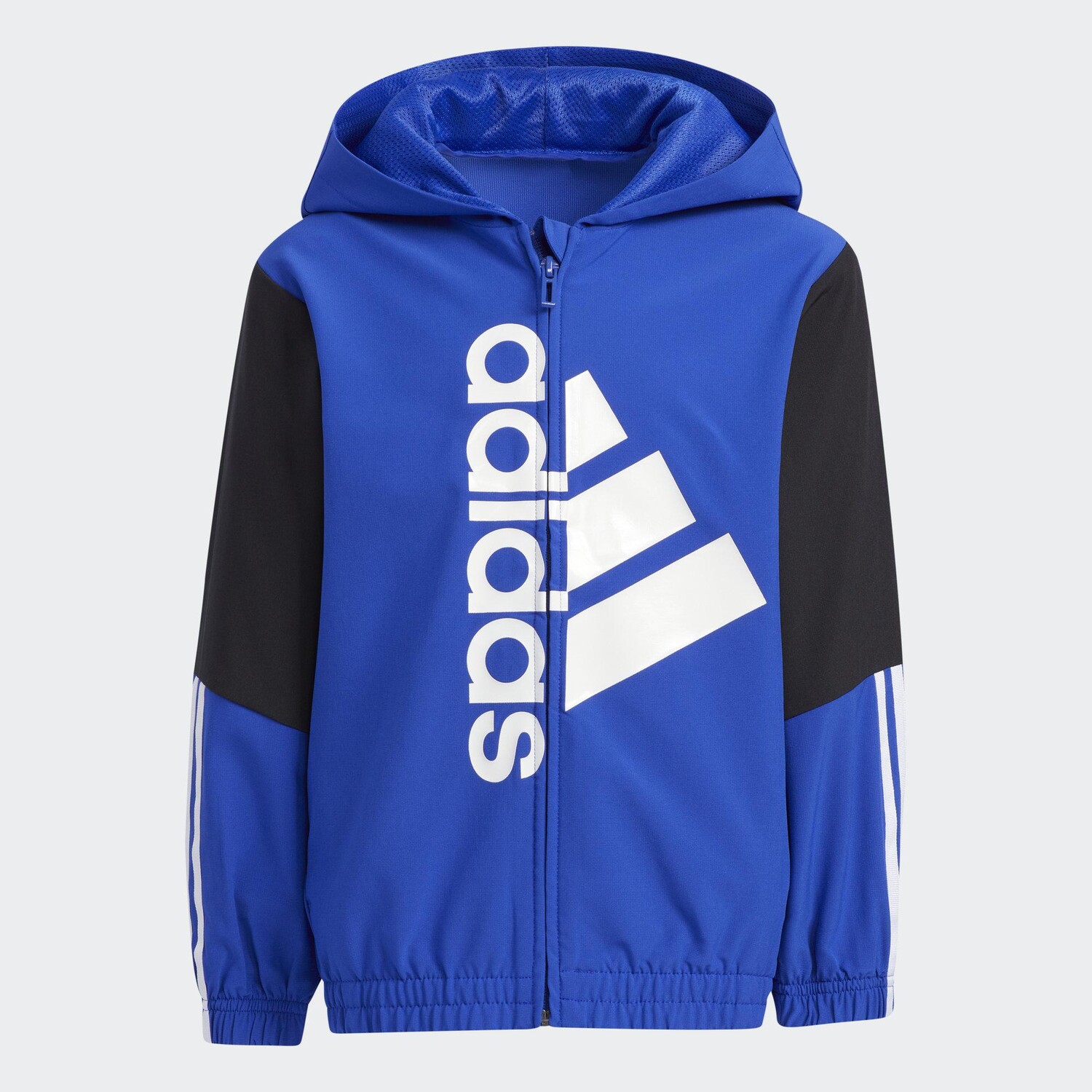 

Куртка Adidas, черный/синий/белый