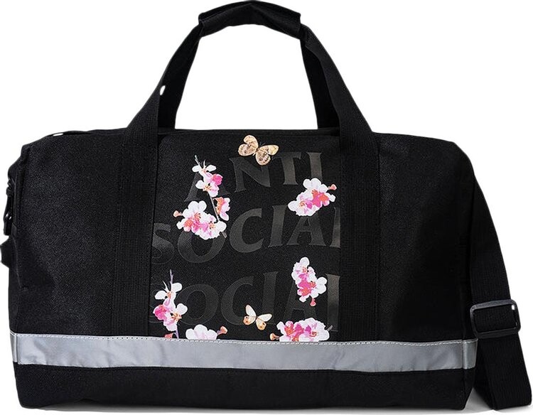 

Сумка Anti Social Social Club Kkoch 3M High Vis Duffle Bag Black, черный
