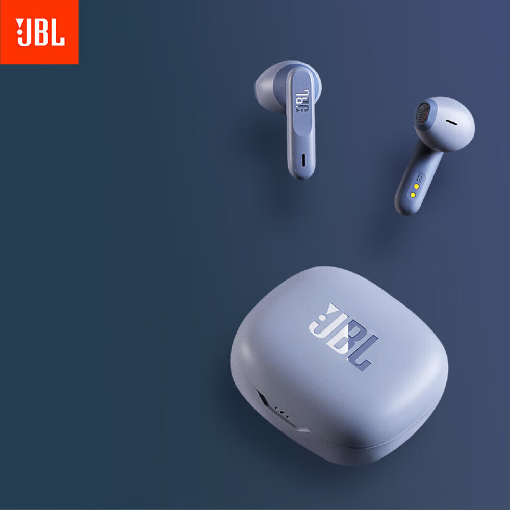 

Беспроводные наушники JBL Wave Flex с защитой от пота и шумоподавлением, голубой