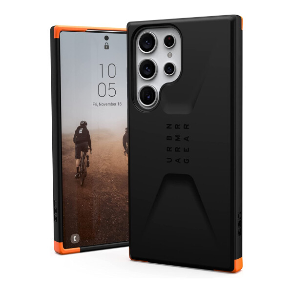 

Чехол UAG Civilian, для Samsung Galaxy S23 Ultra, черный