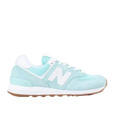 

Кроссовки женские New Balance 574, светло-бирюзовый/белый