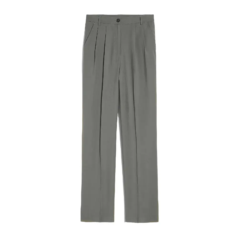 

Брюки Calvin Klein Soft Twill Relaxed, оливковый, Зеленый