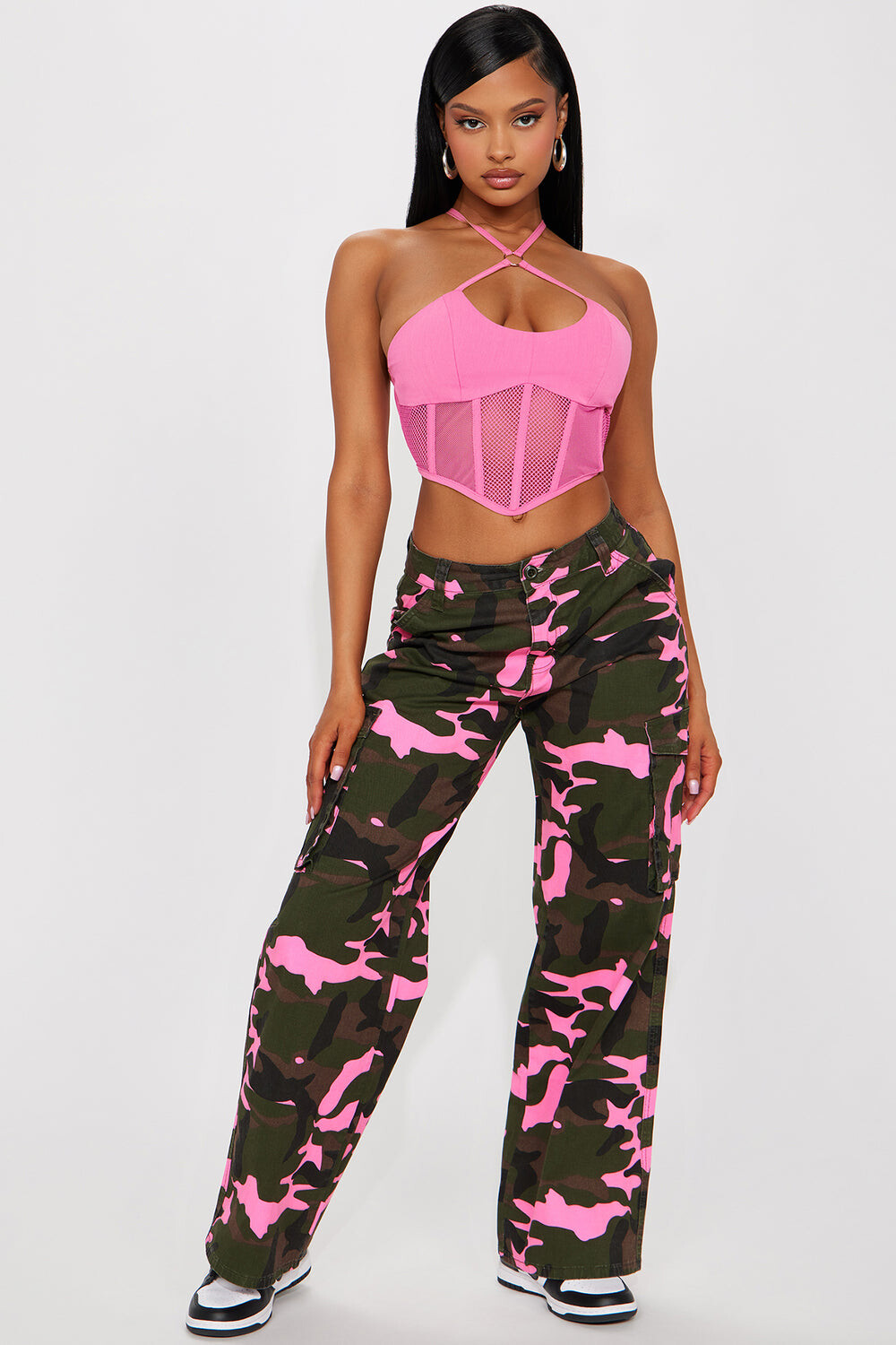 

Брюки карго Fashion Nova RJH5669CM, розовый