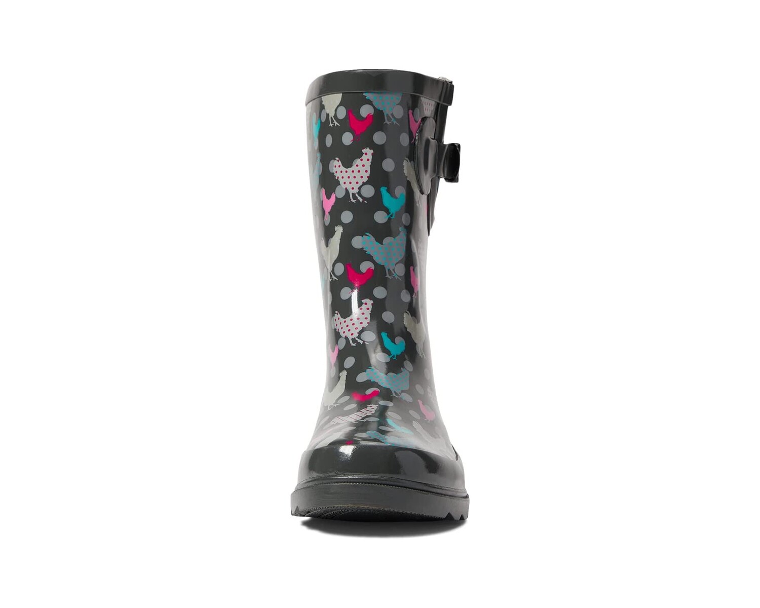 

Ботинки Waterproof Mid Rain Boot Western Chief, полька птица