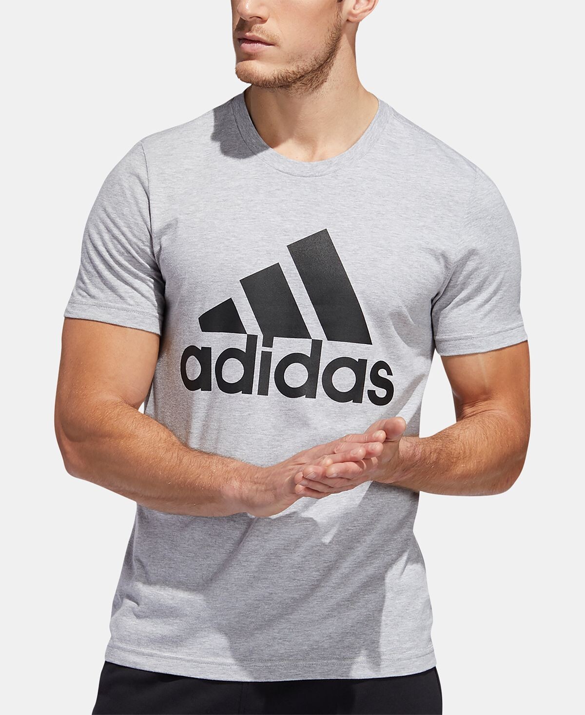 

Мужская футболка с логотипом badge of sport adidas, мульти