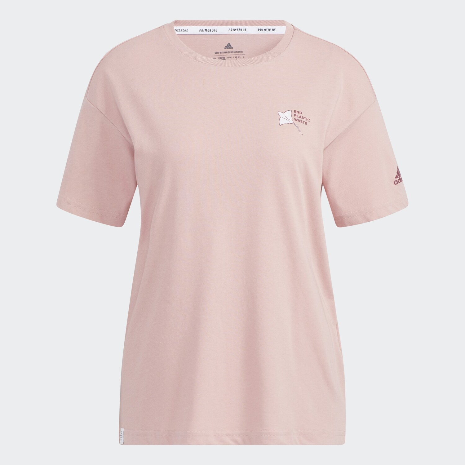 

Футболка Adidas Ocean Graphic, розовый