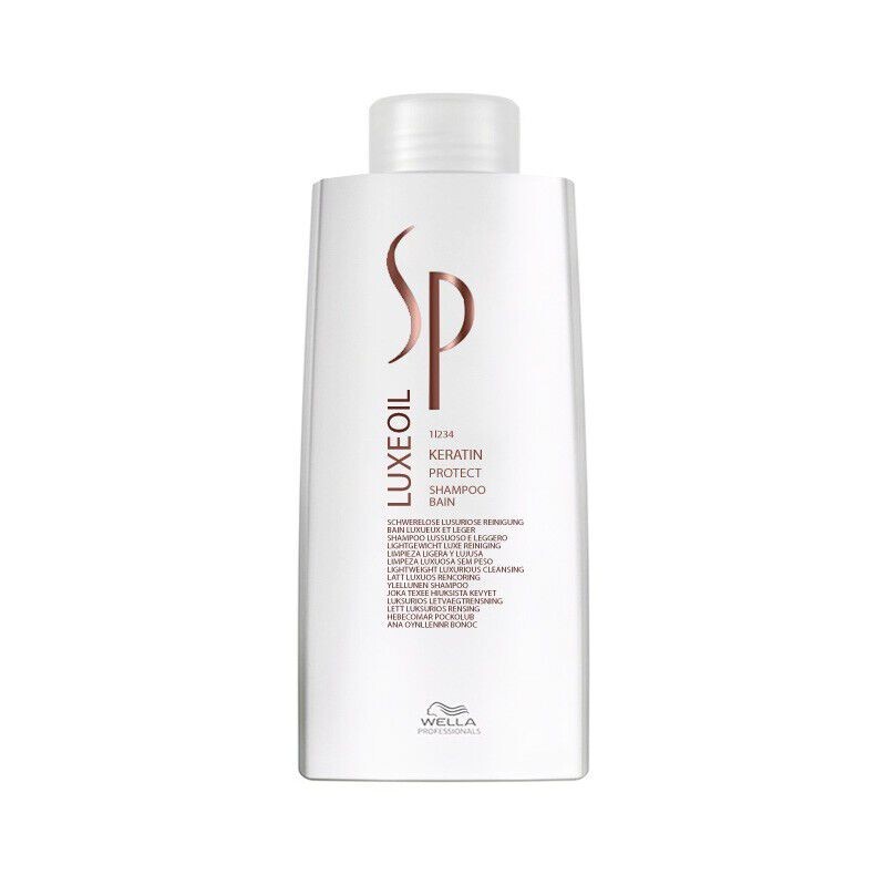 

Wella Professionals SP Luxe Oil Keratin Protect регенерирующий шампунь для волос, 1000 мл