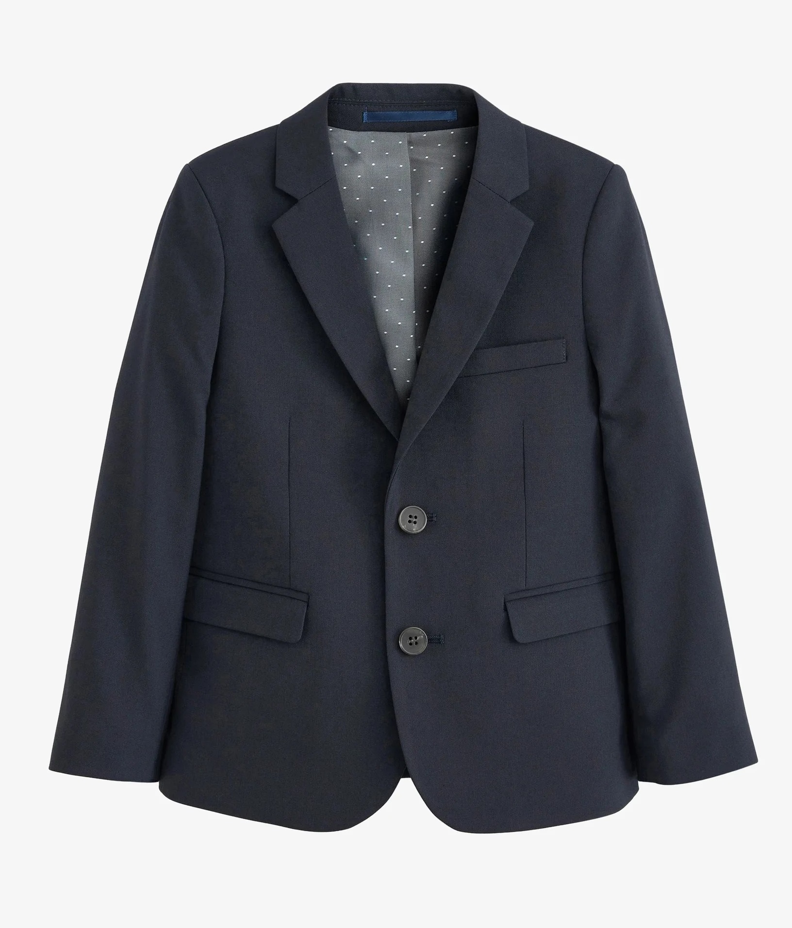 Пиджак Next Tailored Fit Suit, темно-синий пиджак uniqlo relaxed fit tailored темно синий