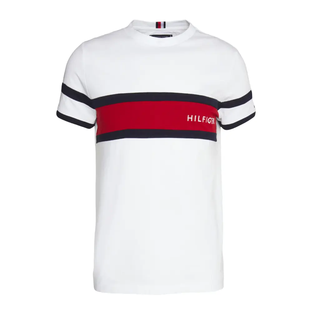 

Футболка Tommy Hilfiger Colorblock, белый