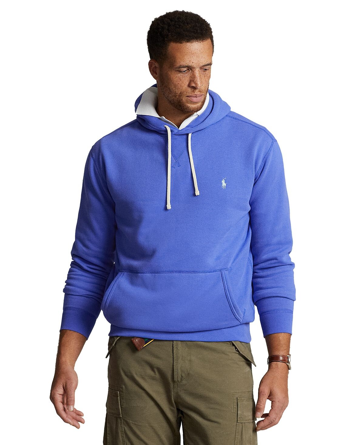 

Мужская флисовая худи большого и высокого роста rl Polo Ralph Lauren, мульти
