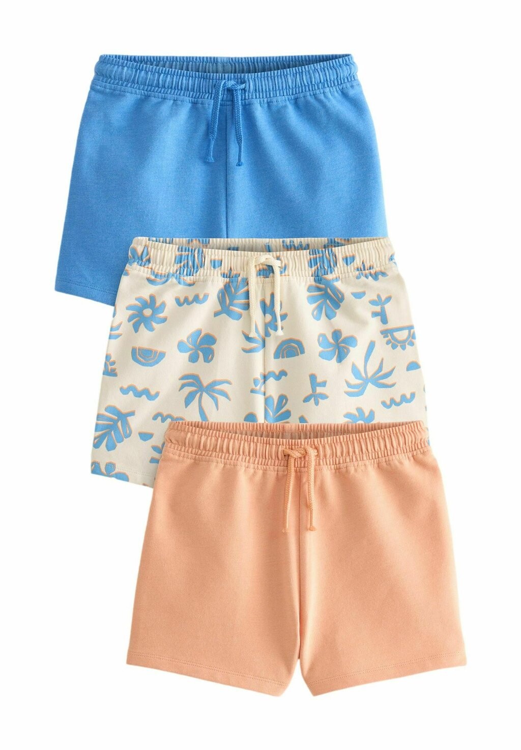 

Спортивные брюки 3 PACK Next, цвет blue orange palm print