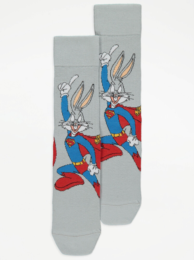 

Носки до щиколотки Looney Tunes Bugs Bunny Superman George.