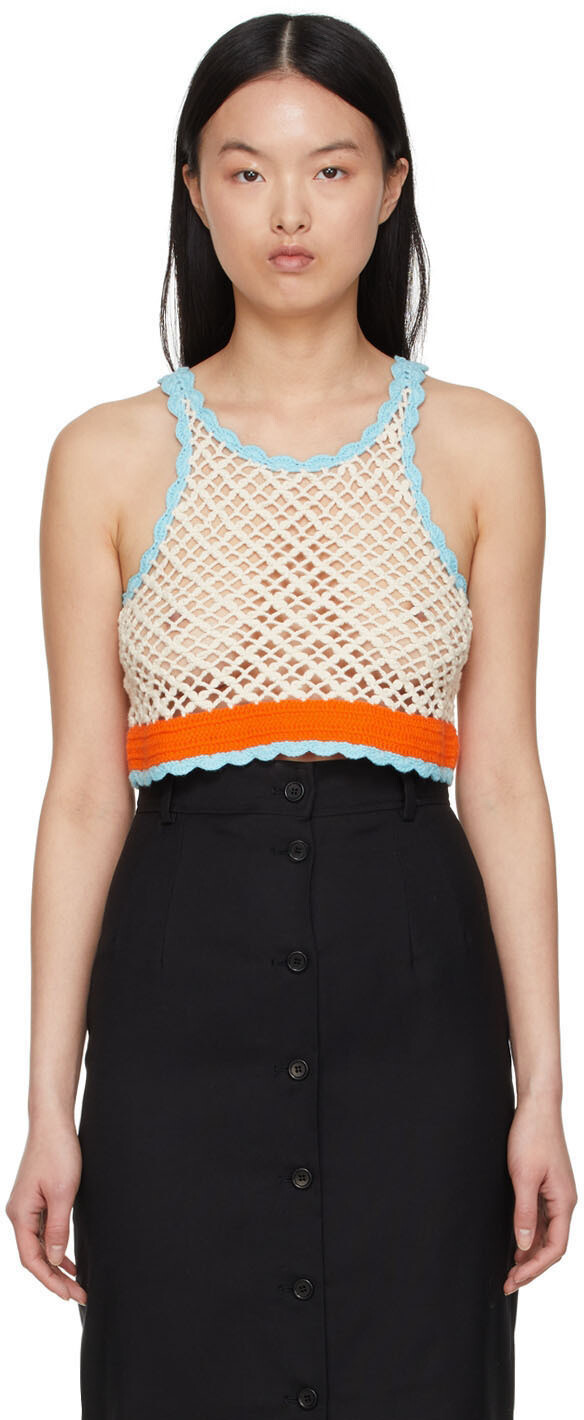

Майка Off-White крючком Stresa Sportmax