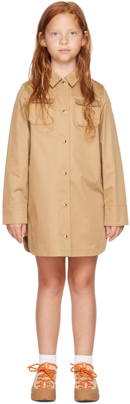 

Детское коричневое платье Eliza Burberry, Коричневый, Детское коричневое платье Eliza Burberry