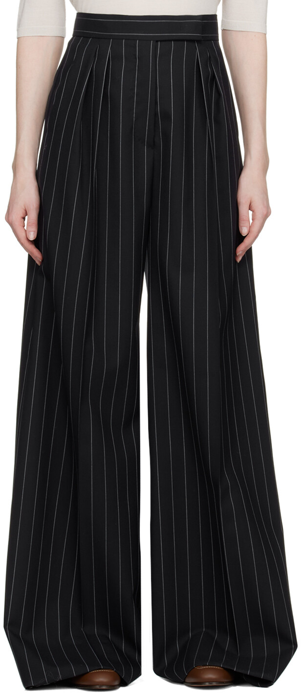 

Темно-синие брюки Xavier Max Mara