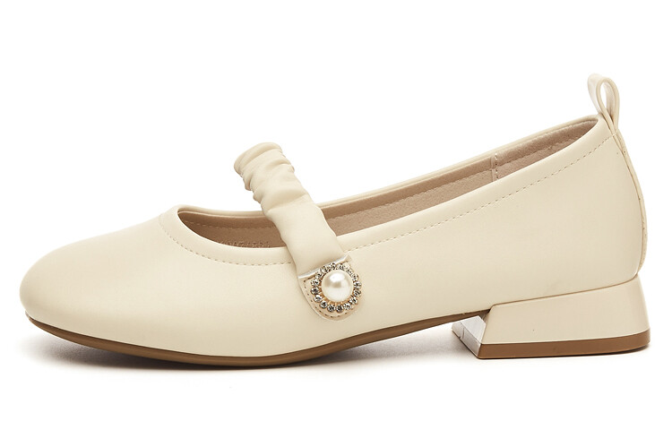 

Туфли женские повседневные Women's Casual Shoes Women's Low-Top Exull Q, кремовый
