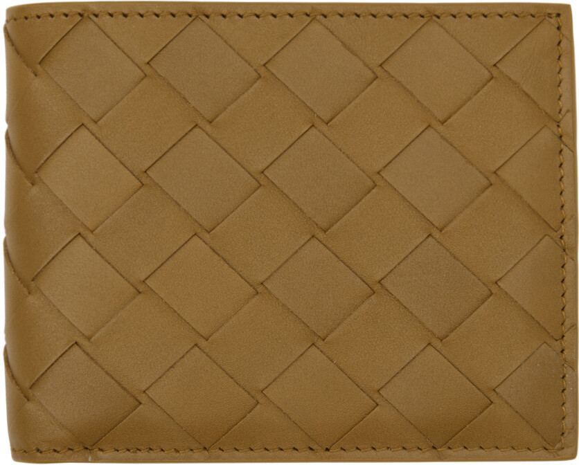 

Коричневый кожаный бумажник Intrecciato Bifold Bottega Veneta