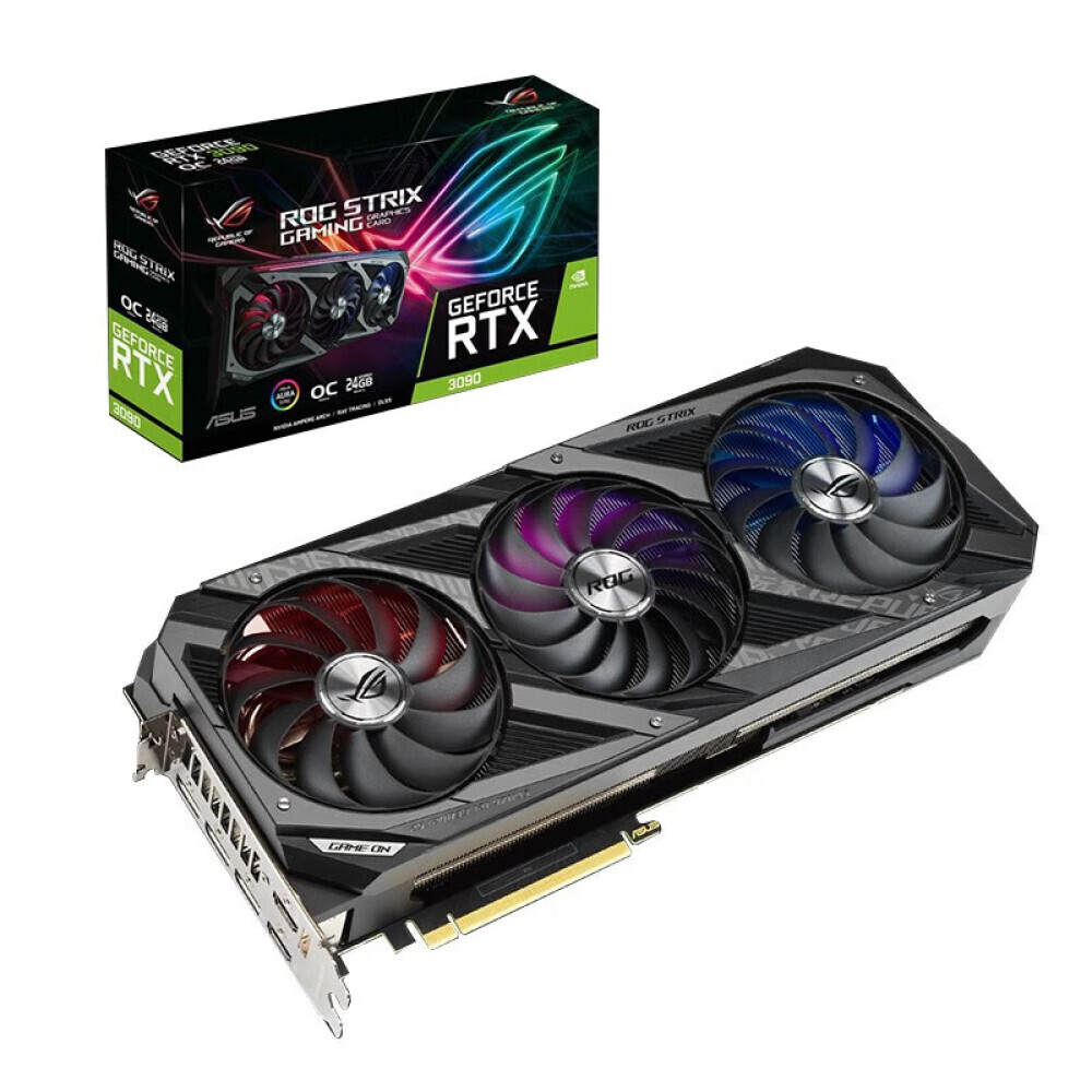 

Видеокарта Asus ROG Strix GeForce RTX 3090 24GB Gaming