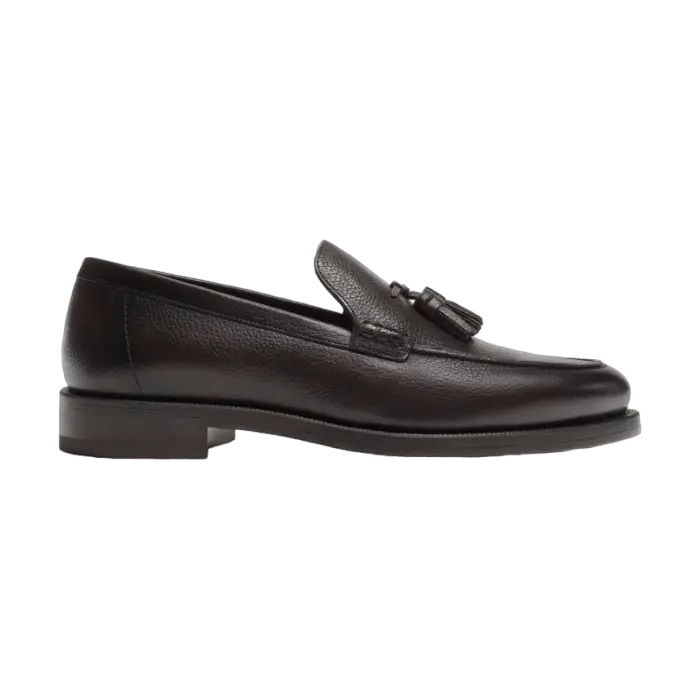 

Лоферы Zara Leather Tassel, коричневый