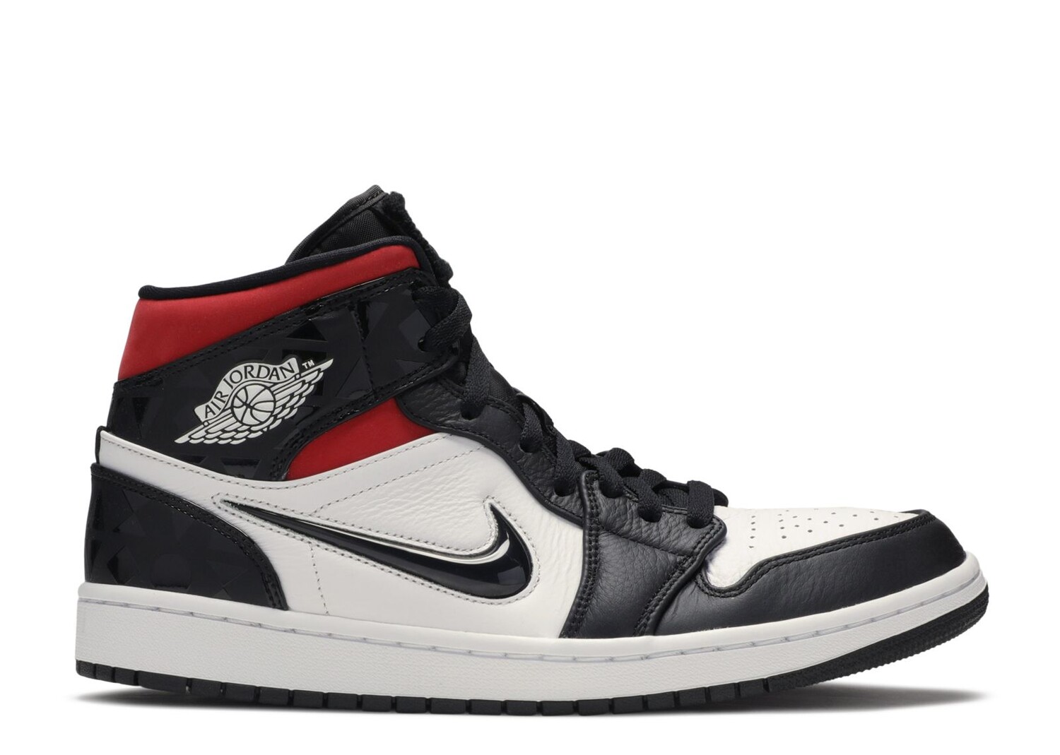 

Кроссовки Air Jordan Air Jordan 1 Mid 'Quai 54', разноцветный, Черный