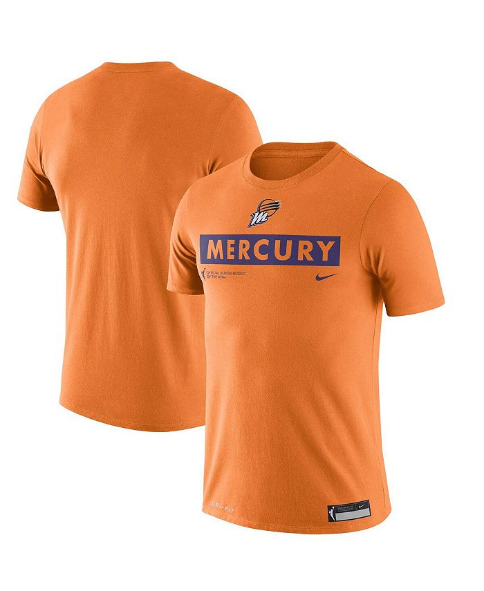 цена Оранжевая футболка Phoenix Mercury Practice Nike, оранжевый