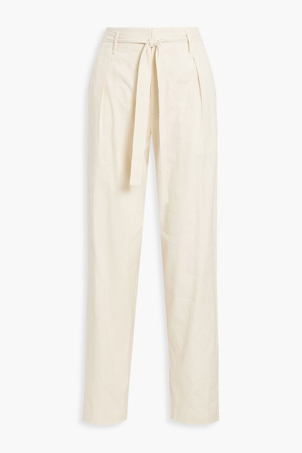 

Прямые брюки Roxie из смесового льна RAG & BONE, слоновая кость, Бежевый