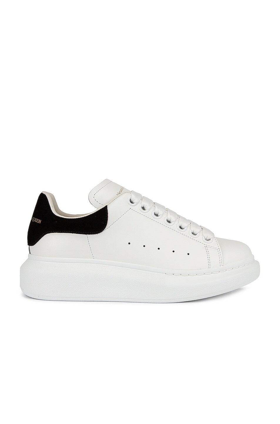 

Кроссовки Alexander Mcqueen Lace Ups, цвет White & Black, Белый