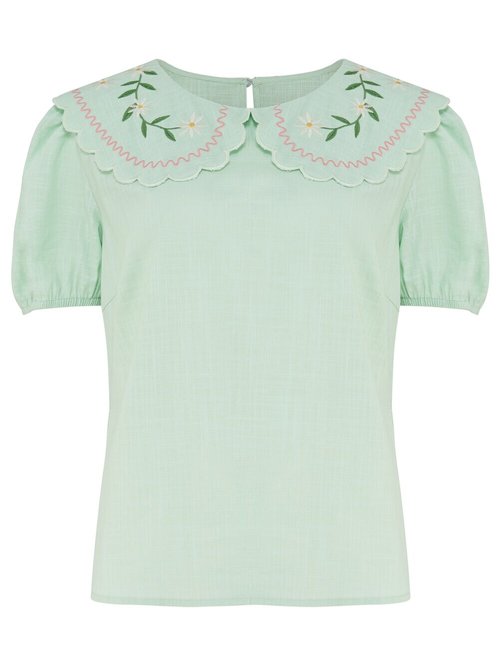 

Блузка Sugarhill Brighton MACIE SCALLOP COLLAR, зеленый/мятный