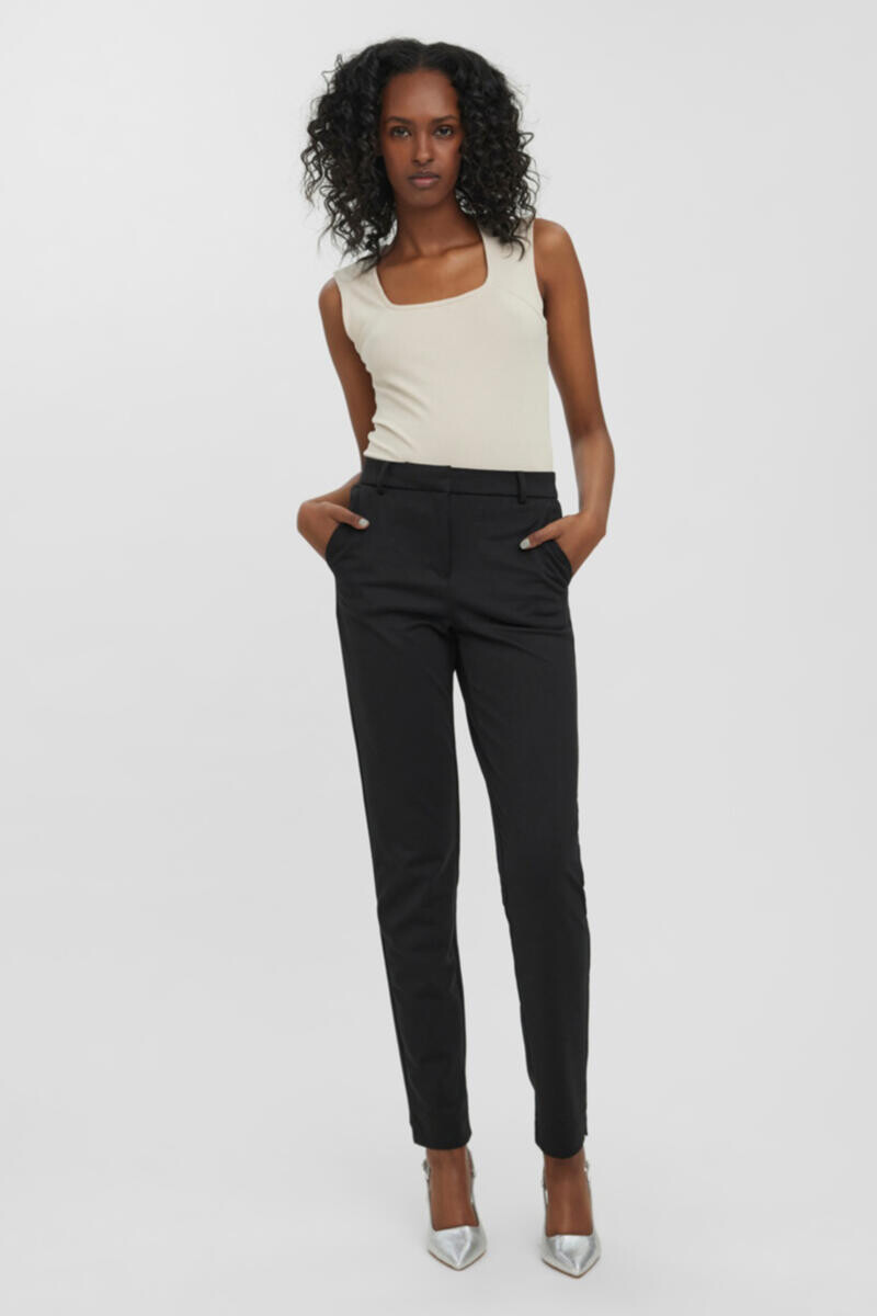 

Длинные трикотажные брюки Vero Moda, черный