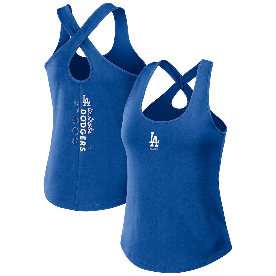 

Топ WEAR by Erin Andrews Los Angeles Dodgers, роял