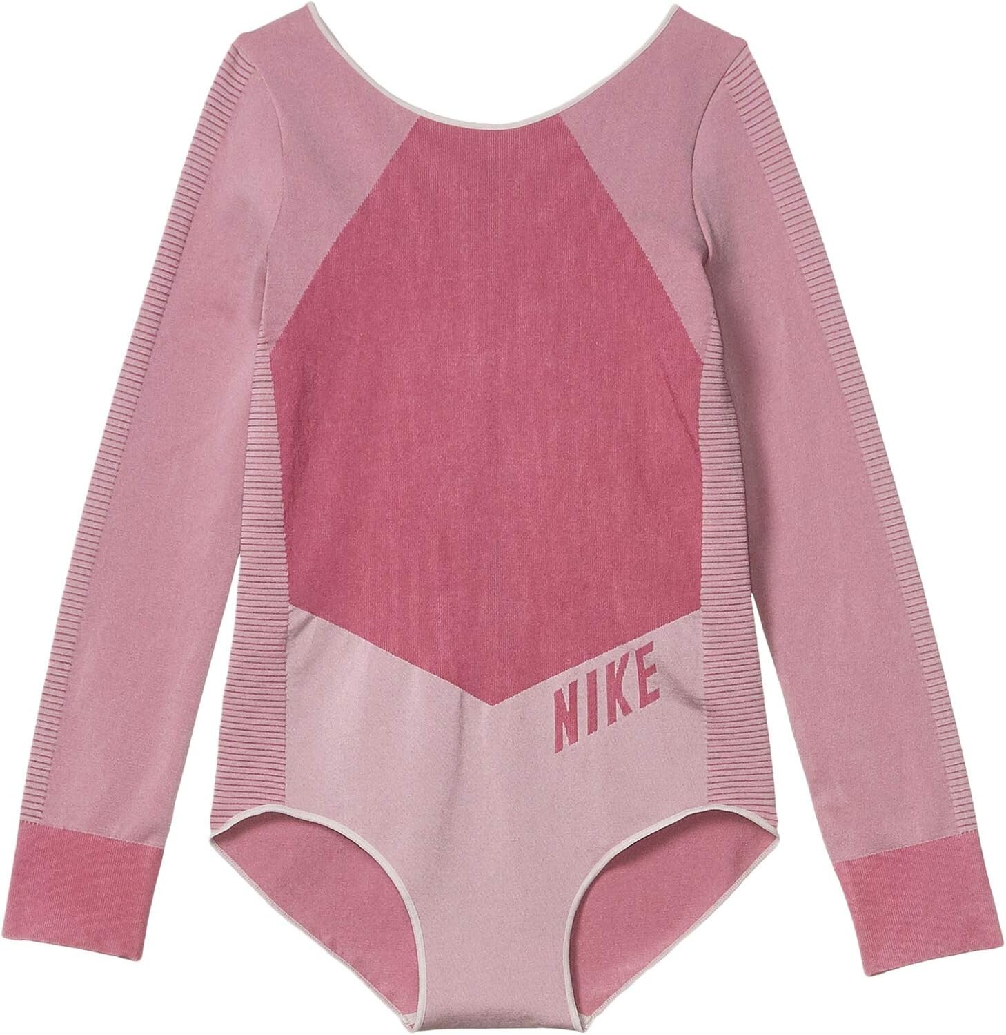 

Лонгслив Nike Kids Tech Pack Bodysuit Long Sleeve, цвет Mulberry Rose/Mulberry Rose
