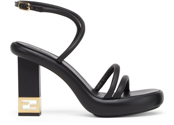 

Босоножки Baguette Fendi, темно-серый
