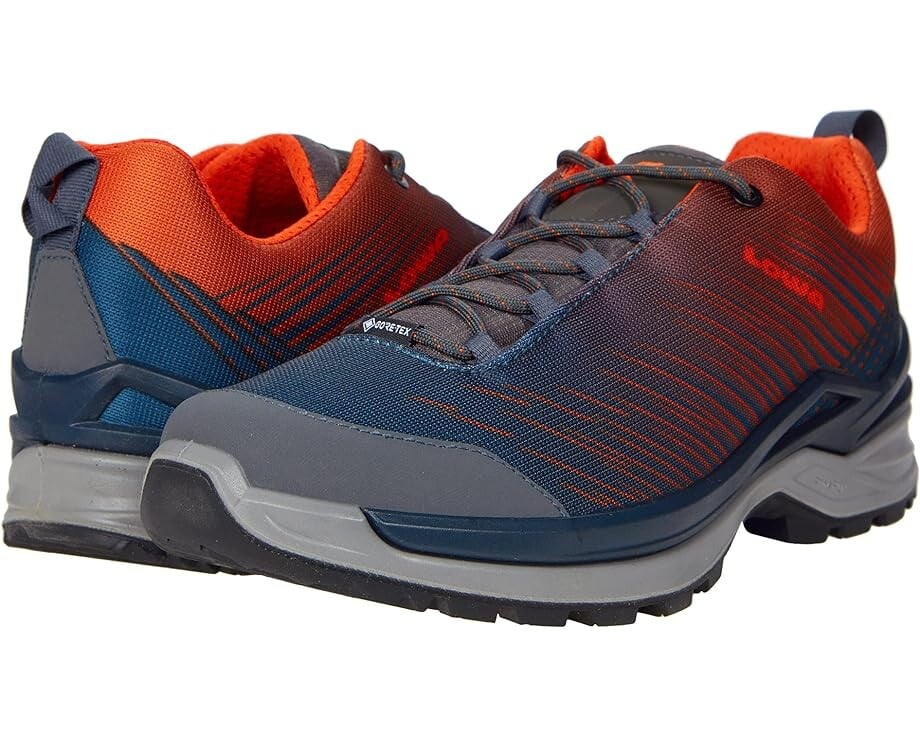 Походные ботинки Lowa Zirrox GTX Lo, цвет Navy/Orange шапка viking 2022 23 tuco orange navy