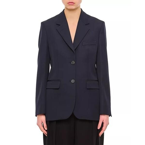 

Куртка single breasted blazer Golden Goose, черный