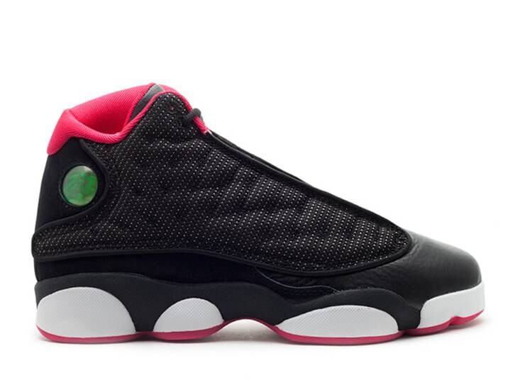 

Кроссовки AIR JORDAN 13 GS 'BLACK VOLTAGE CHERRY', черный