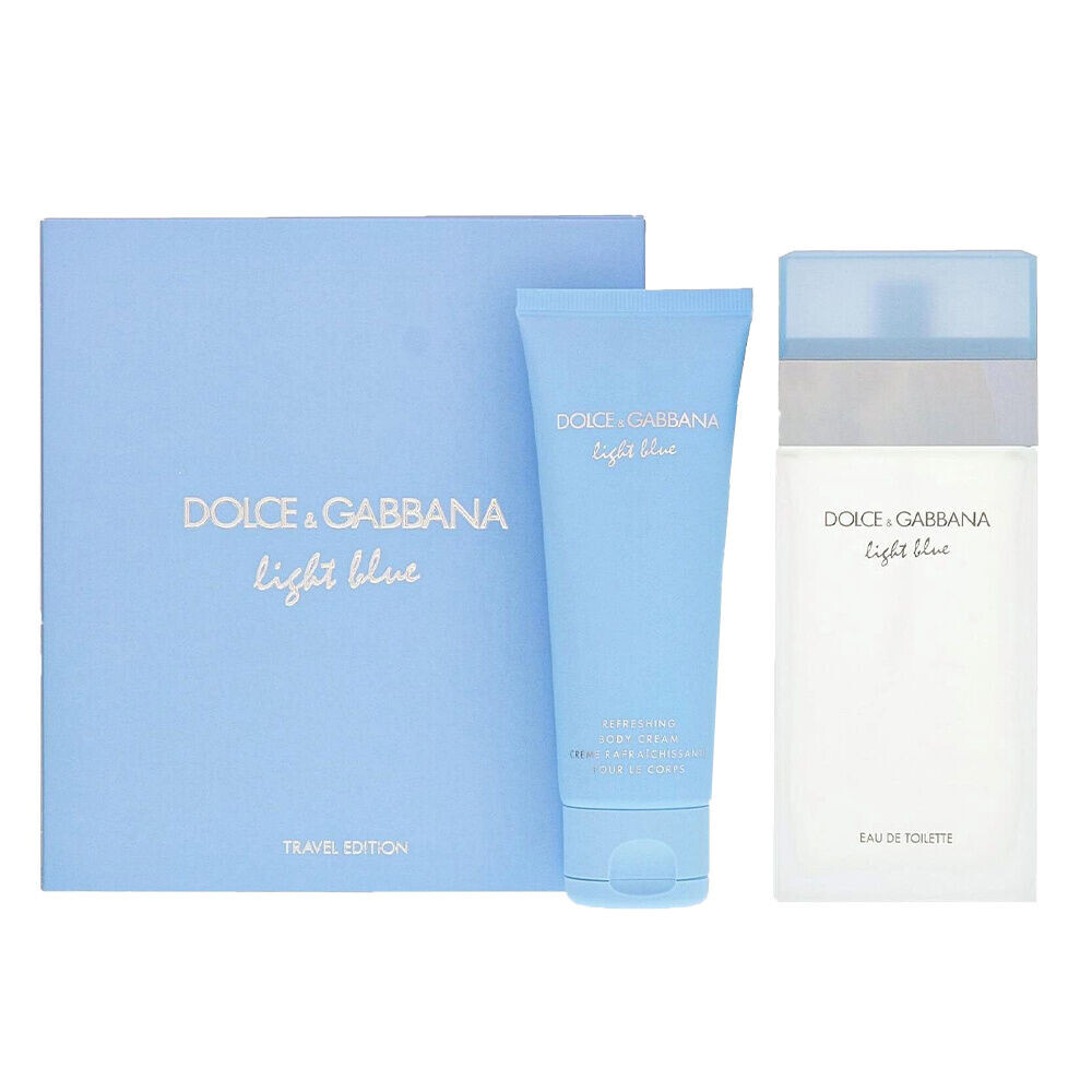 

Dolce&Gabbana Light Blue женский набор: туалетная вода, 100 мл + бальзам, 75 мл