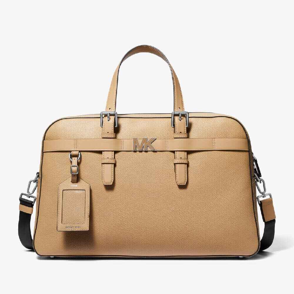 

Сумка Michael Kors Hudson Pebbled Leather Travel, светло-коричневый