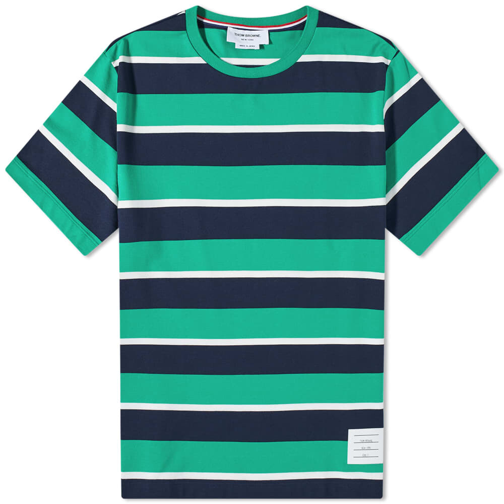 

Футболка Thom Browne Broad Striped Tee