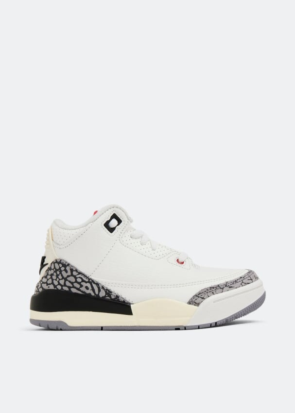 

Кроссовки NIKE Air Jordan 3 Retro sneakers, белый