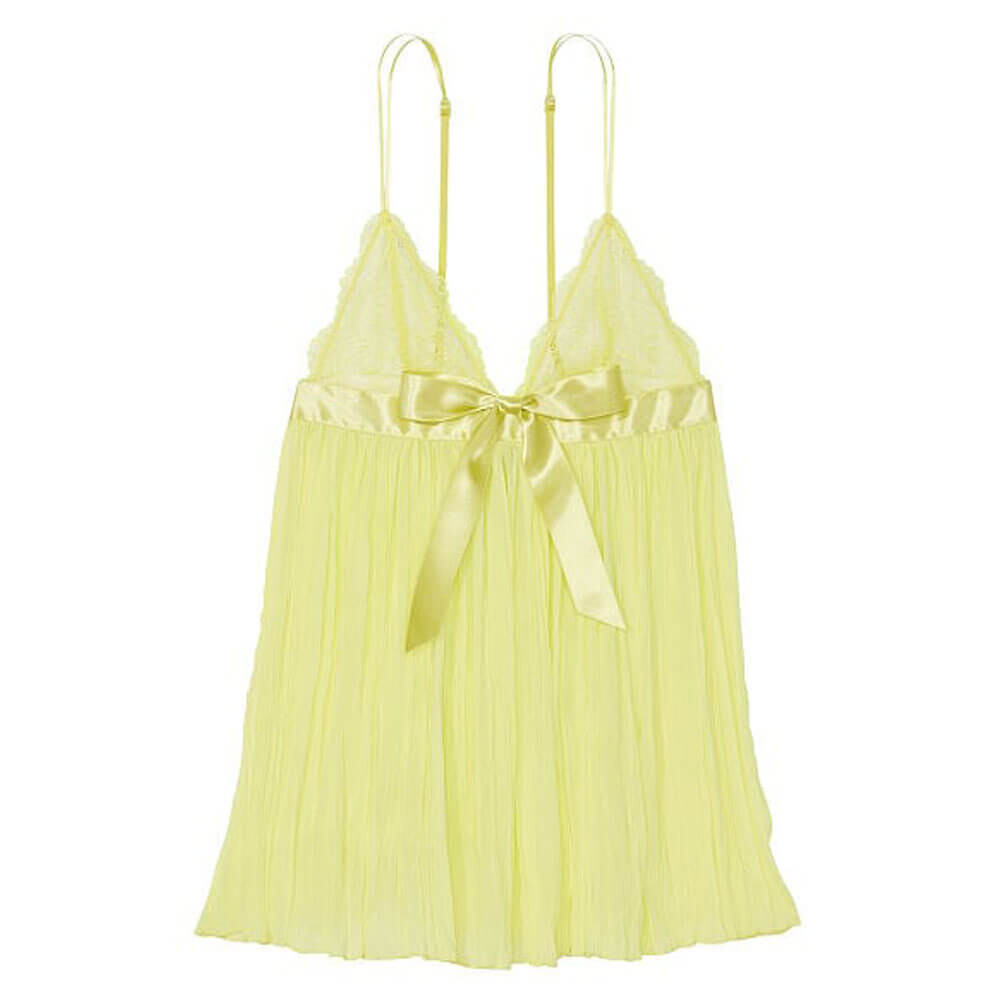 

Ночная сорочка Victoria's Secret Very Sexy Embellished Pleated, желтый