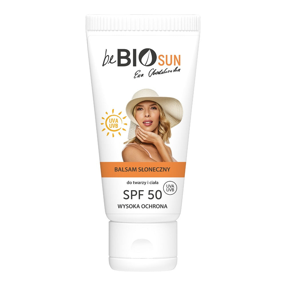 

BeBio Ewa Chodakowska Солнцезащитный бальзам для лица и тела Sun SPF50 75мл