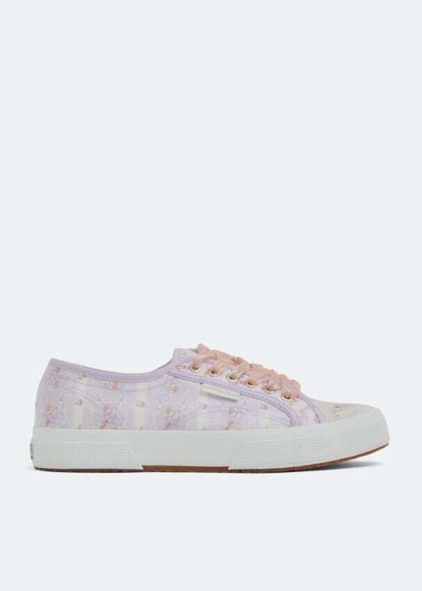 

Кроссовки SUPERGA x LoveShackFancy 2750 sneakers, фиолетовый