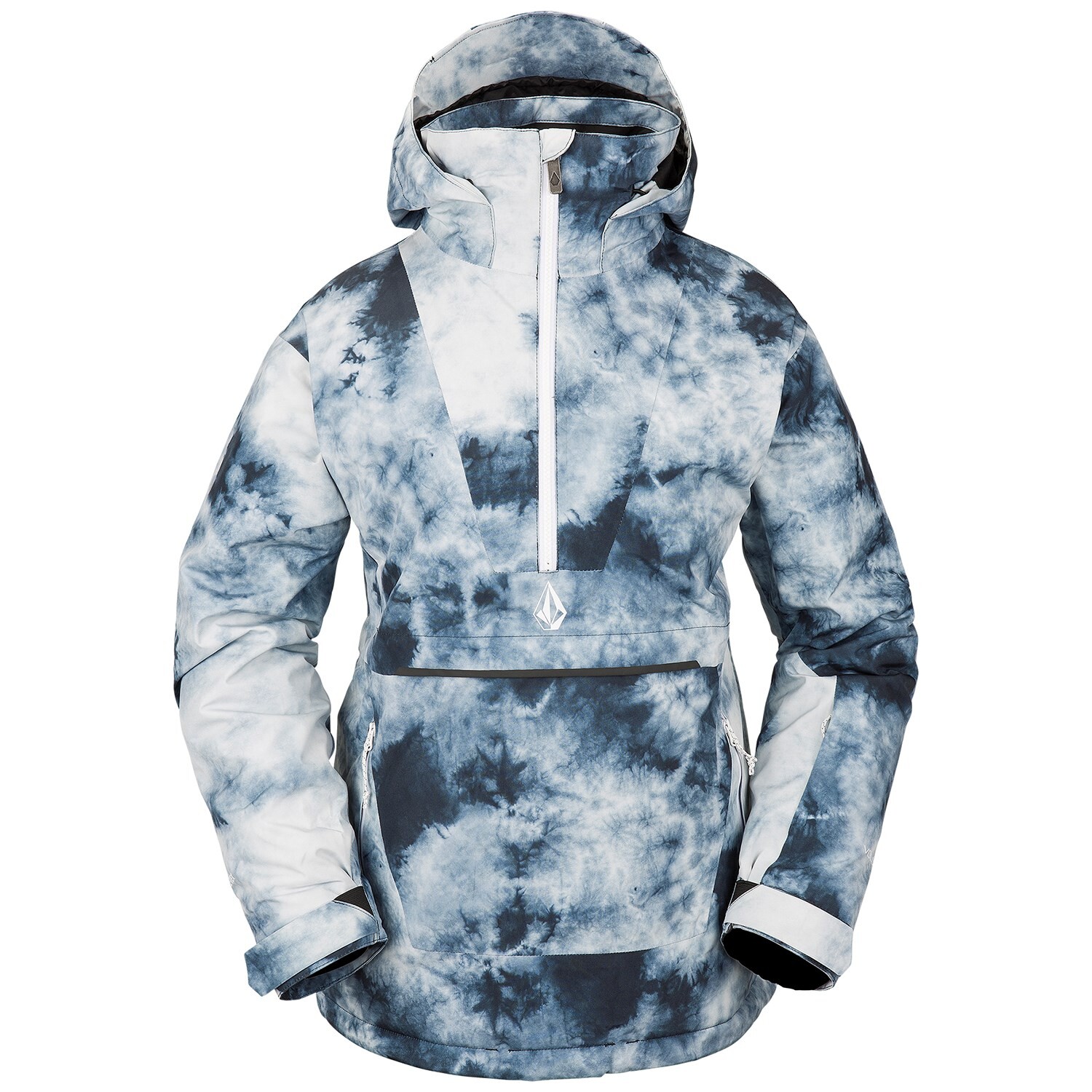 

Пуловер Volcom Fern Goretex утепленный женские, белый/голубой