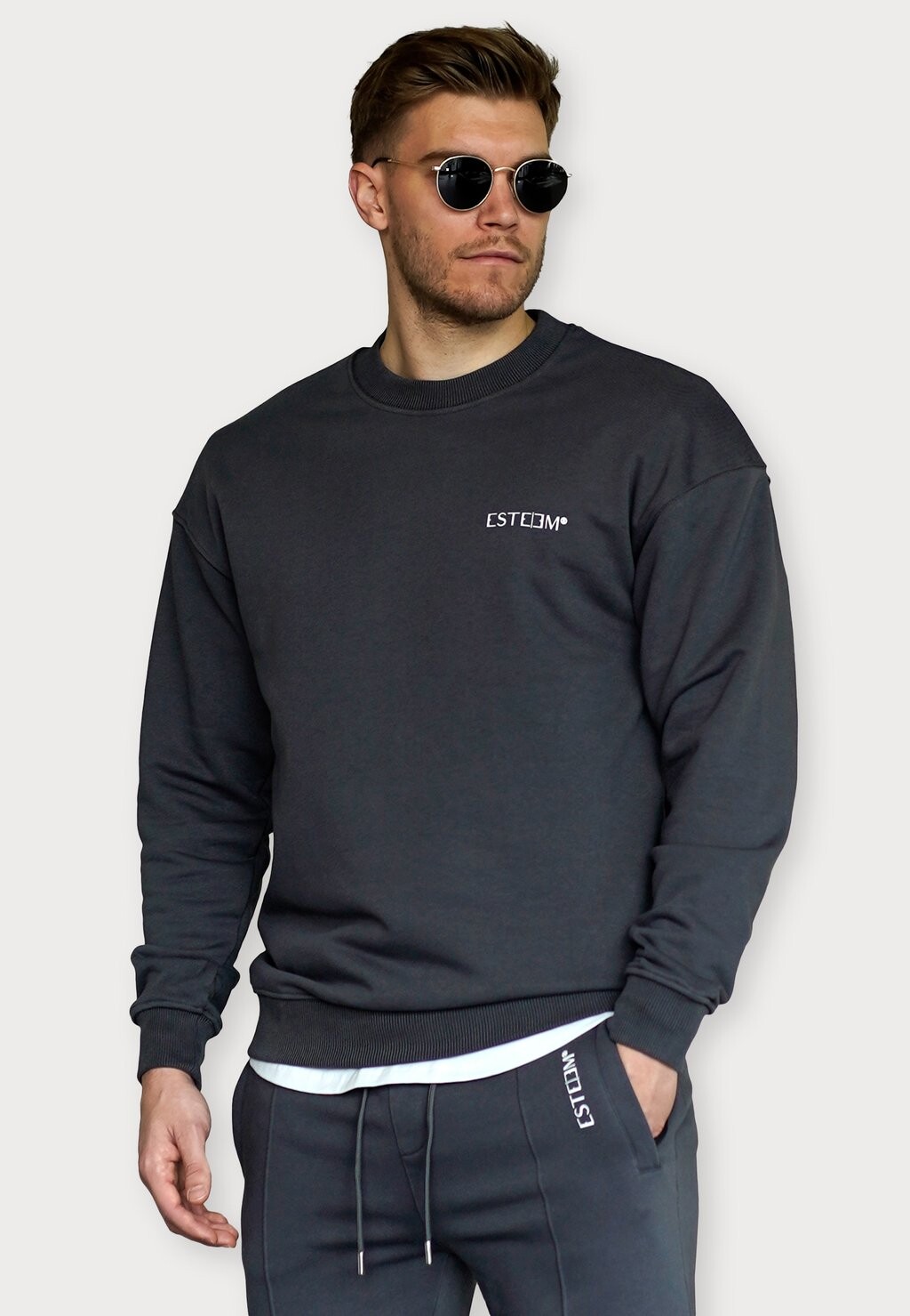 

Толстовка DISCREET ESTEEM, цвет anthracite