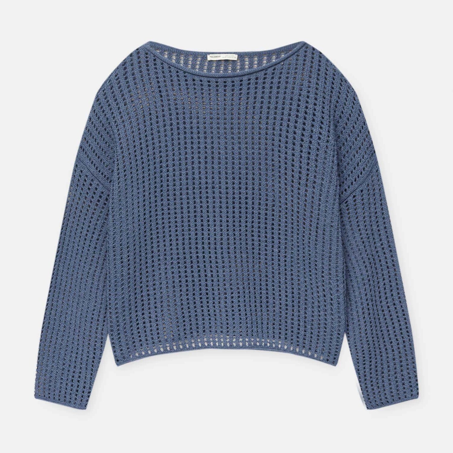 

Свитер крупной вязки Pull&Bear, индиго, Синий